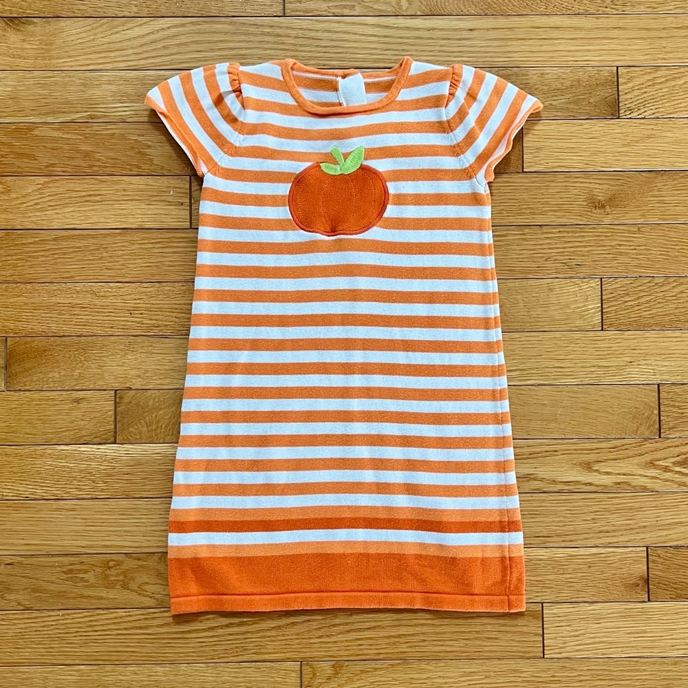 🎃5T Gymboree cute pumpkin dress!